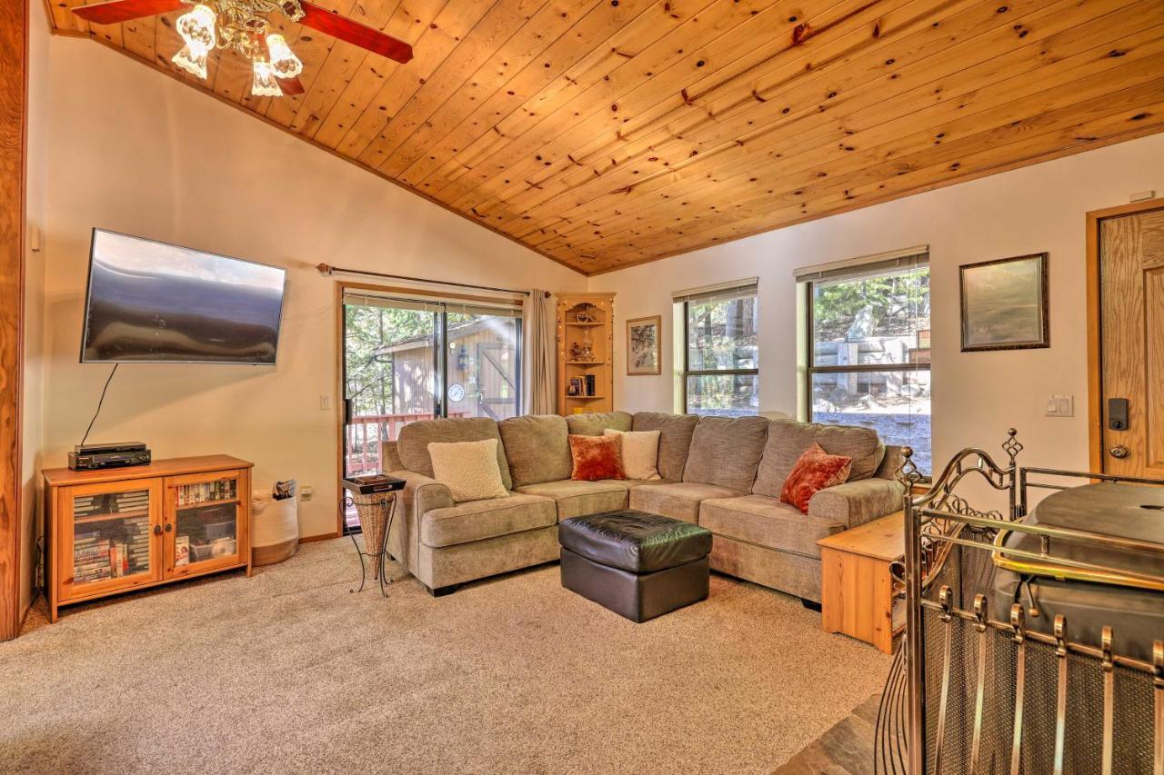 Quiet Twain Harte Cabin With Deck And Forest Views! Екстериор снимка